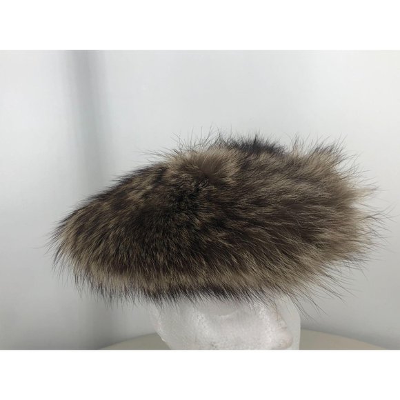 Vintage Flemington Furs Flemington New Jersey Fur Bubble Hat One Size - Picture 3 of 8